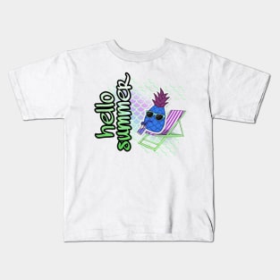 hello summer Kids T-Shirt